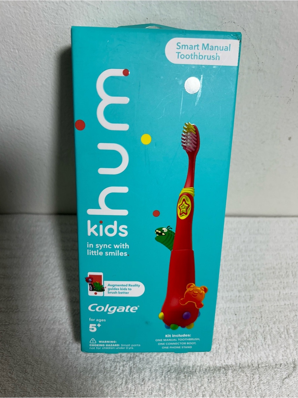 Hum Kids smart Manual Toothbrush — Red by Colgate